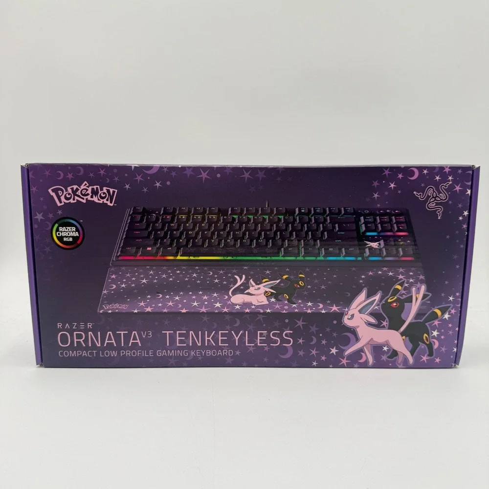 Pokemon x Razer Espeon & Umbreon Edition Set - Mouse/Pad, Keyboard, Headset